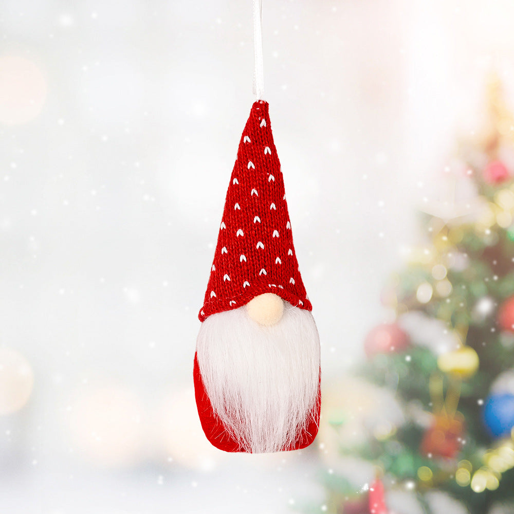Wholesale Christmas Ornament Christmas Knitting Small Pendant